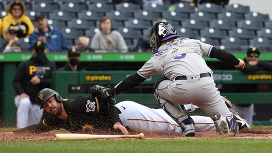 North Shore Tavern Mound Visit: Why Eckstein urges hitters to 'win the next pitch' taken in Kansas City, Mo. (Pirates)